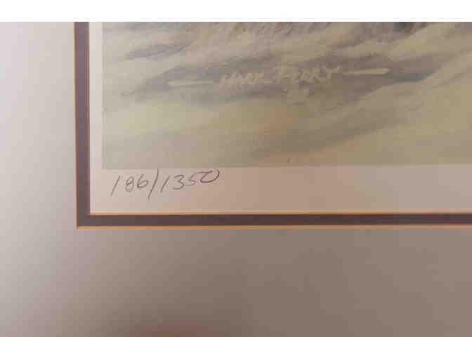 Chill of Dawn by Mark Perry, Framed Print, Signed 186/1350