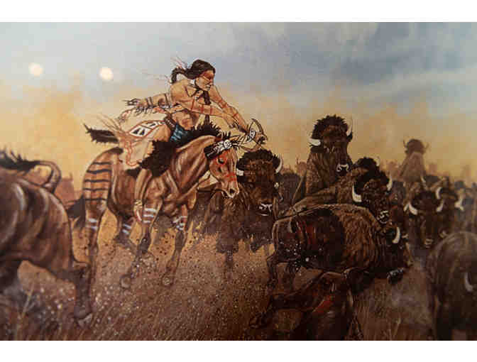 5th Annual United Tribes Indian Art Expo, 1993, Framed Poster