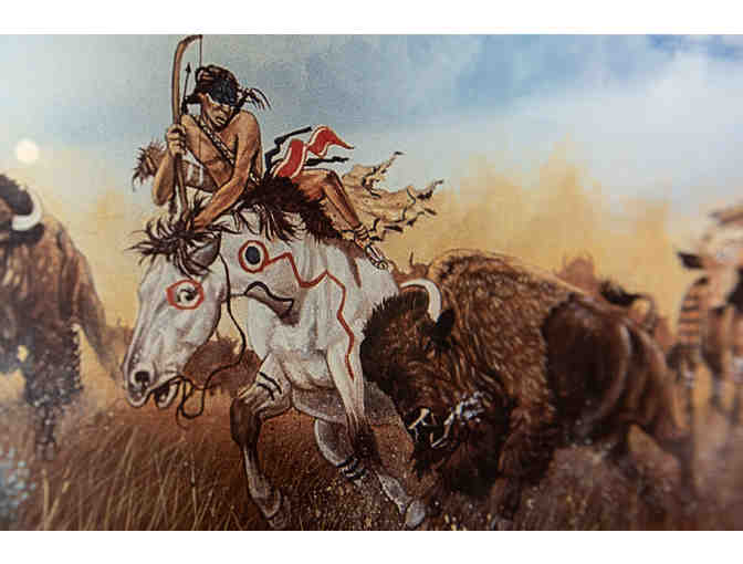 5th Annual United Tribes Indian Art Expo, 1993, Framed Poster