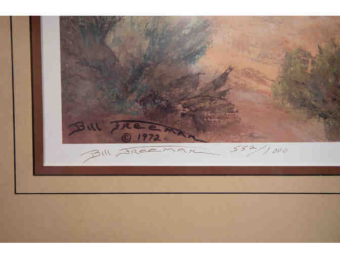 Thundering Herd by Bill Freeman, Framed Print 552/1000