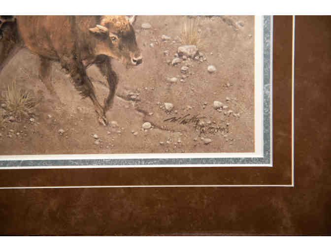 Flashes Of Lightning, Thunder Of Hooves by Frank C. McCarthy, Set of 3 Framed Prints