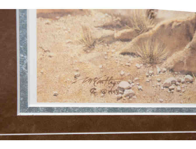 Flashes Of Lightning, Thunder Of Hooves by Frank C. McCarthy, Set of 3 Framed Prints