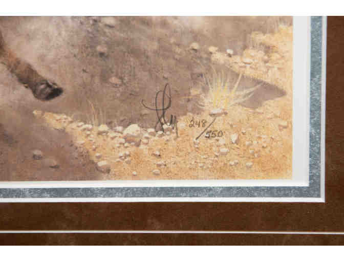 Flashes Of Lightning, Thunder Of Hooves by Frank C. McCarthy, Set of 3 Framed Prints