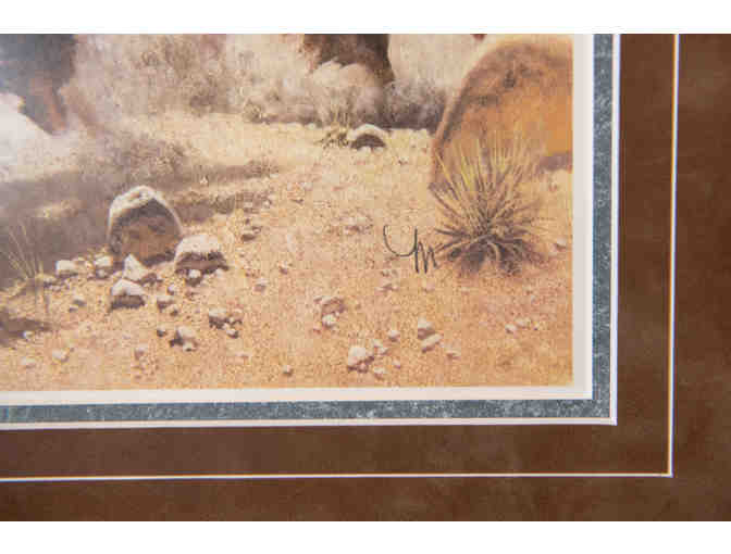 Flashes Of Lightning, Thunder Of Hooves by Frank C. McCarthy, Set of 3 Framed Prints