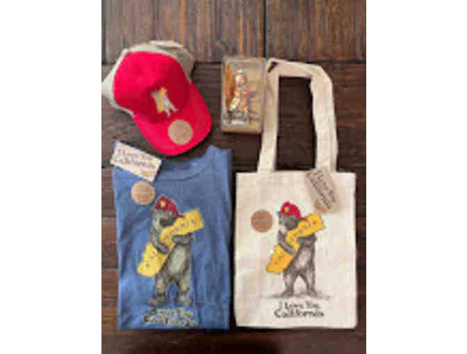 'I Love You California' Fire Bear Hat Merchandise