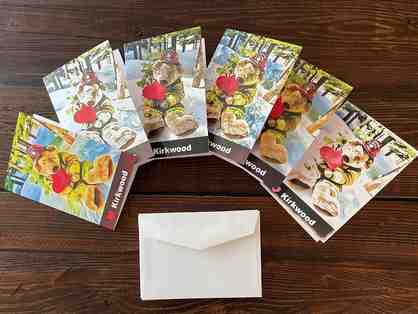 Cute Little Note Cards Perfect for Children: Package of Six "Bear Themed" Cards