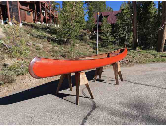 Vintage River Runner Canoe