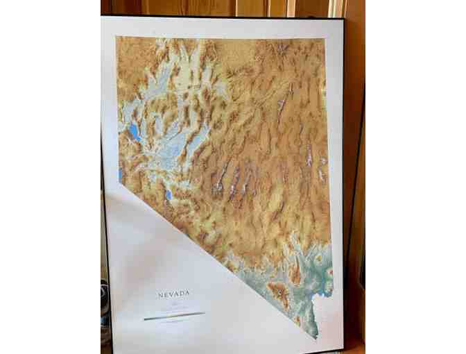 Map of the State of Nevada