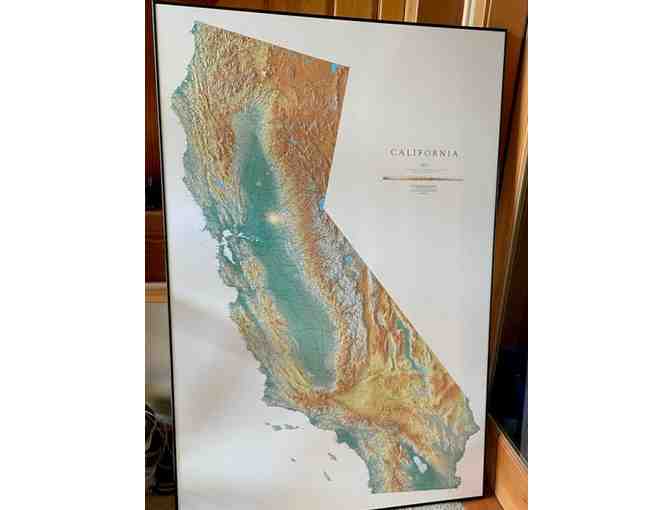 Map of the State of California
