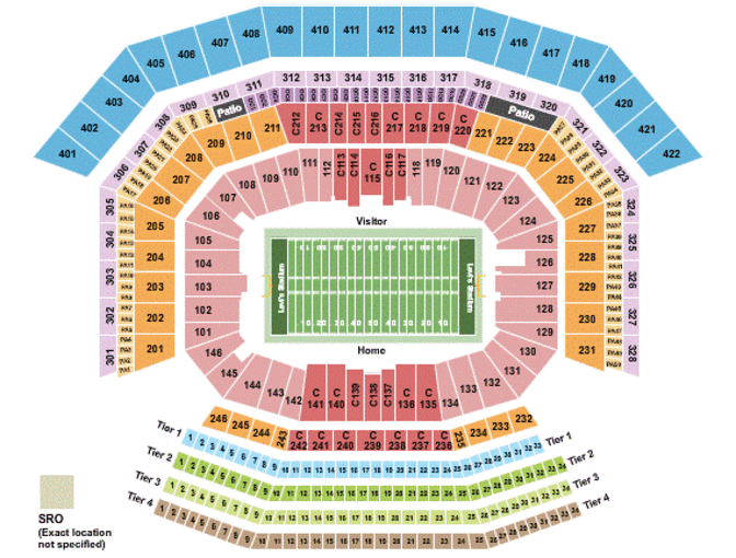 49er Tickets - 2 Seats at Club Level Home Game