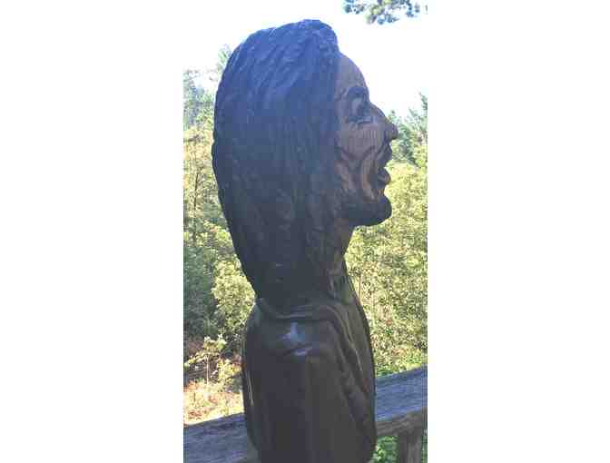 Bob Marley Wooden Sculpture
