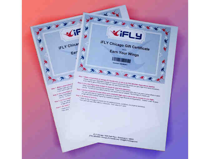 iFLY & Chili's Gift Card - Rosemont Recreation Package