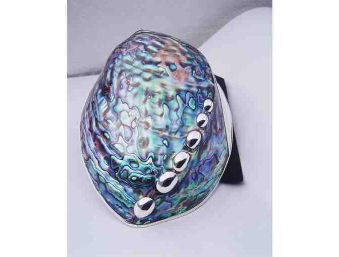 Sterling Silver & Empress  Abalone Bowl