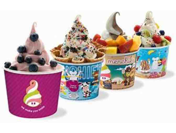 Menchie's Frozen Yogurt (5) gift cards!