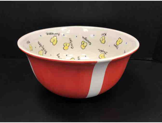 Mrs. Parrish's Class Popcorn Ceramic Bowl!
