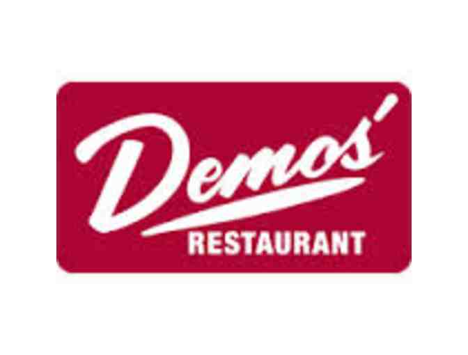 It's a Laugh Date Night- Dinner at Demo's & @ tickets to Zanie's!