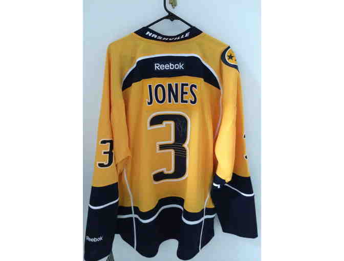 Predators Seth Jones Autographed Jersey