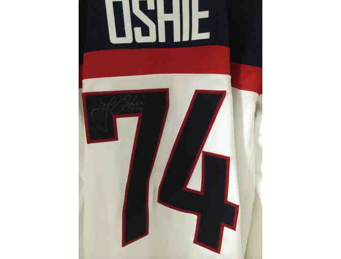 TJ Oshie Autographed Team USA Jersey