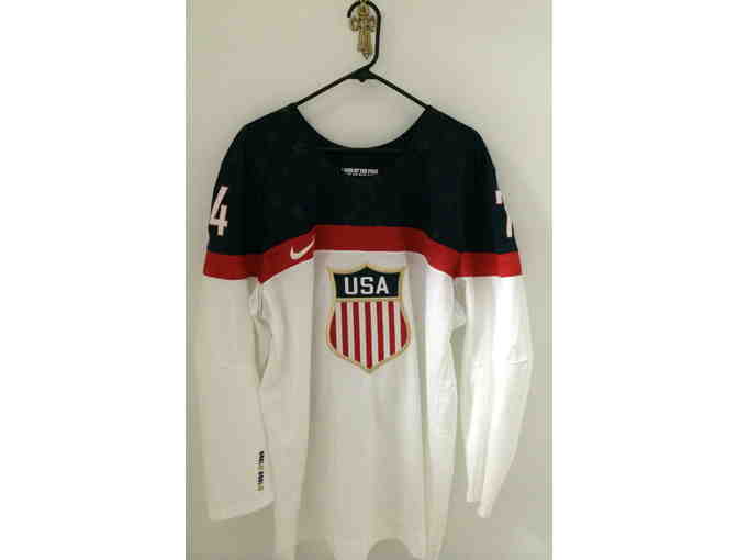 TJ Oshie Autographed Team USA Jersey