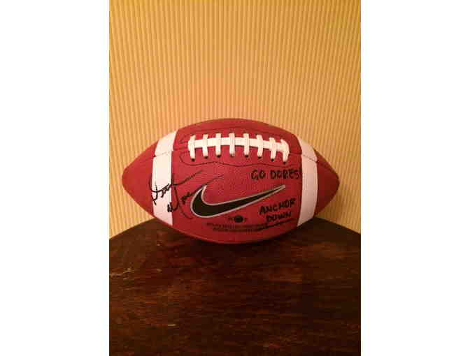 Derek Mason Autographed Football