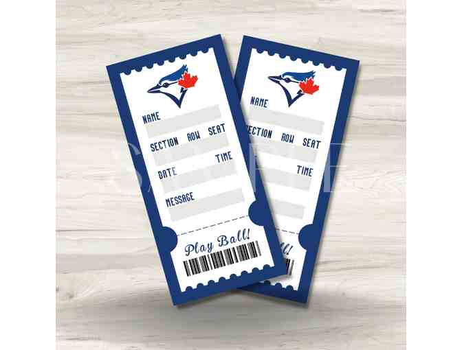 Autographed Danny Jansen Baseball Bat + Two Blue Jays Game Tickets