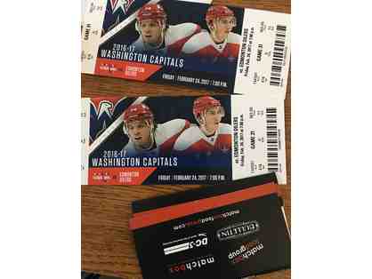 Washington Capitals vs. Edmonton Oilers & $50 Matchbox Gift Card