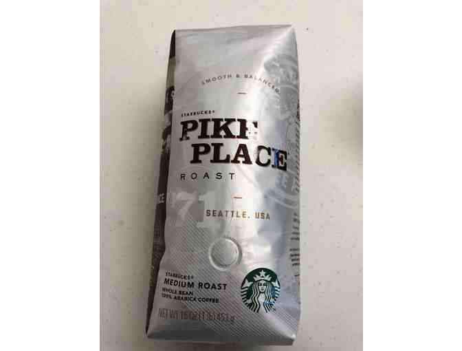Starbucks Pike Place Roast and 6 Reusable Starbucks Hot Cups BPA Free - Photo 2