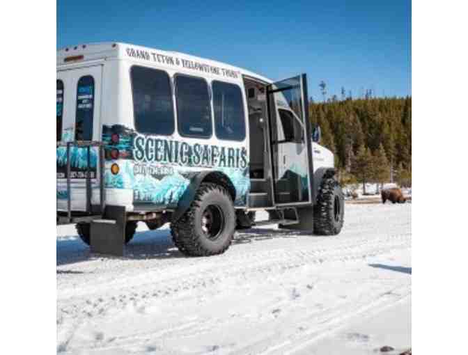 Yellowstone Old Faithful Snowmobile or Snowcoach Tour for 2 people