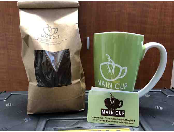 The Main Cup Restaurant: $25 Gift Card; Bag of Coffee and Coffee Mug - Photo 1
