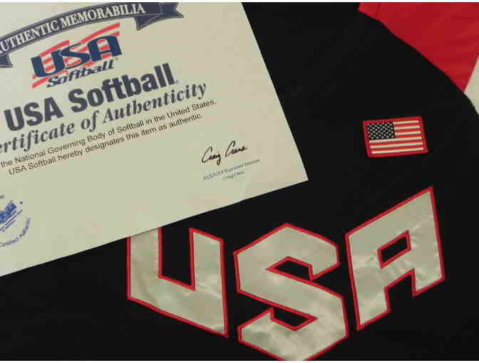 Authentic USA Softball Jersey