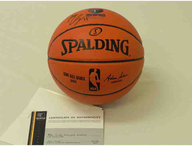 Mike Conley Autographed NBA Basketball