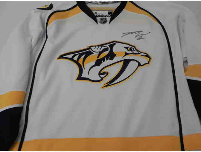 NHL Official Mike Fisher Autographed Nashville Predators Jersey