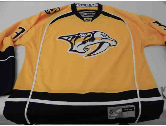 NHL Official Jersey Autographed by Pekka Rinne of the Nashville Predators