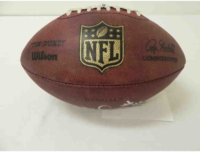 Cincinnati Bengals Domata Peko Autographed Official 'Duke' NFL Ball