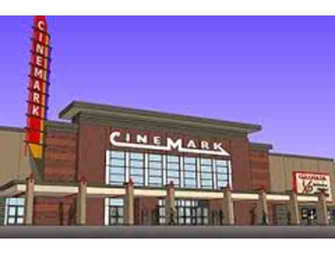 Date Night In Oakley: 2 Movie Tickets @ Cinemark , Appetizers Bar Louie & Movie Basket