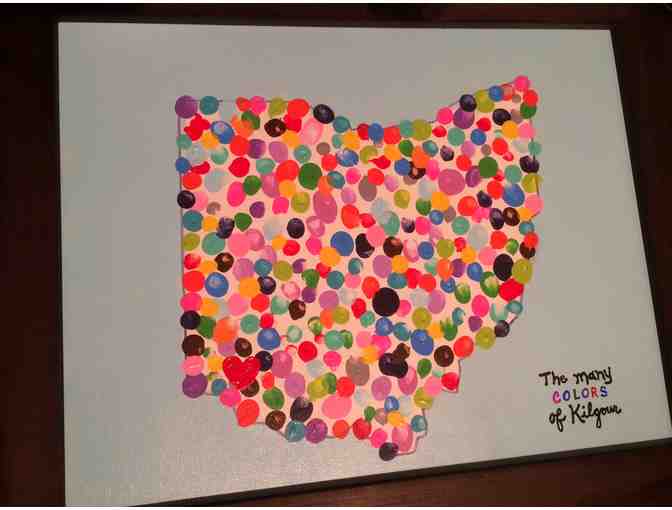 Ms. Egan - 'The Many Colors of Kilgour' Thumbprint Artwork