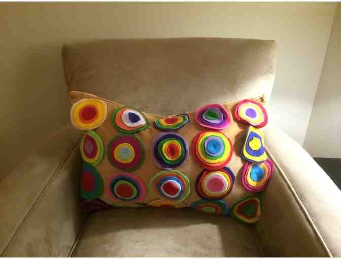 Ms. Barnes - Felt Circle Pillows