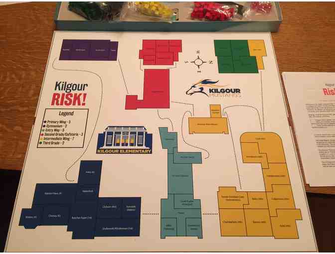 Ms. Bisher, Clark & Henderson - Clue & Risk Boardgames