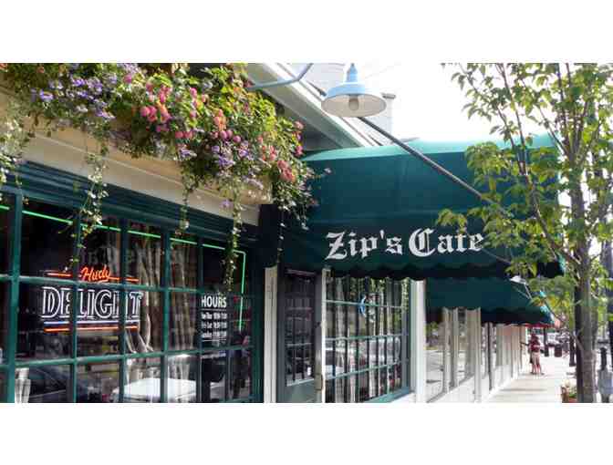 Zip's $15 Gift Certificate & 1 Cafe Hat