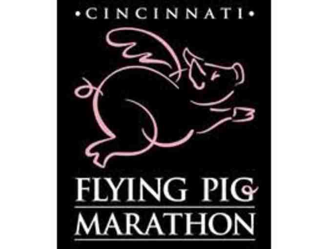 Flying Pig Marathon - One (1) Free Entry to Any 2020 Event, Asics 1/2 Zip & Cooler