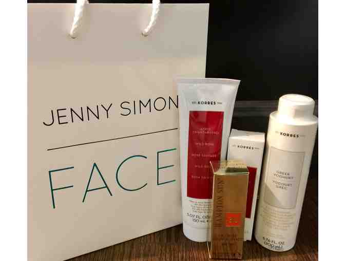 Jenny Simon FACE - Korres & Hampton Sun Product Gift Bag