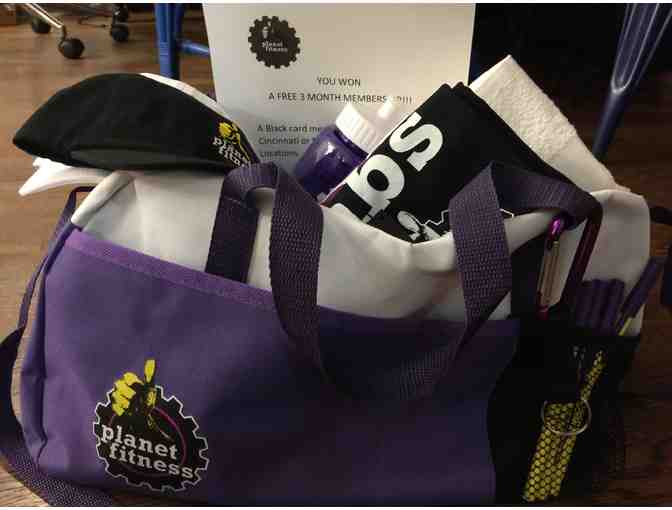 Planet Fitness - Three (3) Month Membership & Gym Bag with Swag