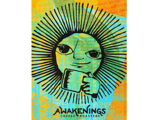Awakenings - $20 Gift Card, Wine & Bag of Coffee - House Blend