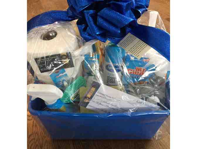 Tailored Home Cleaning - Three (3) Hour Home Service Visit & Cleaning Supply Gift Bucket
