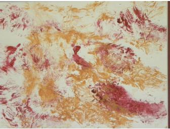 No Place Like Home Painting by 'Constance' Lion-Head Mix Rabbit & 'Rhingo' Rhinelander Rabbit