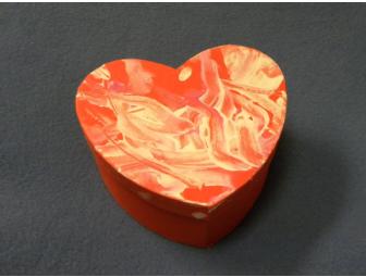 Little Red Box of Love Box Decorated by 'George' Chimpanzee