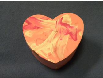 Little Pink Box of Love Box Decorated by'George' Chimpanzee