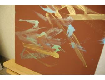 Elephant painting - by 'Jana' African Elephant (large)