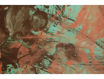 Lions and Baboons: Valley of the Kings Mixed Species Painting