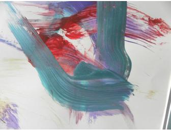 'African Tranquility' Painting by 'Tonka', African Elephant